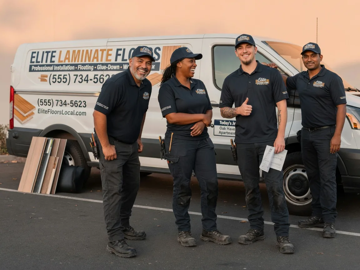 Laminate flooring installation company in Hurst, IL